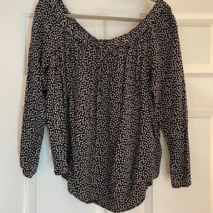 Off the Shoulder Star Blouse